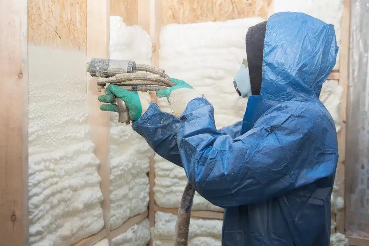 Wall Spray foam insulation -Golden State Spray foam